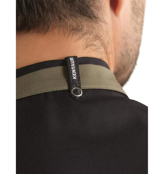Kentaur 23516 Short Sleeve Chef/Service Jacket Back View Black