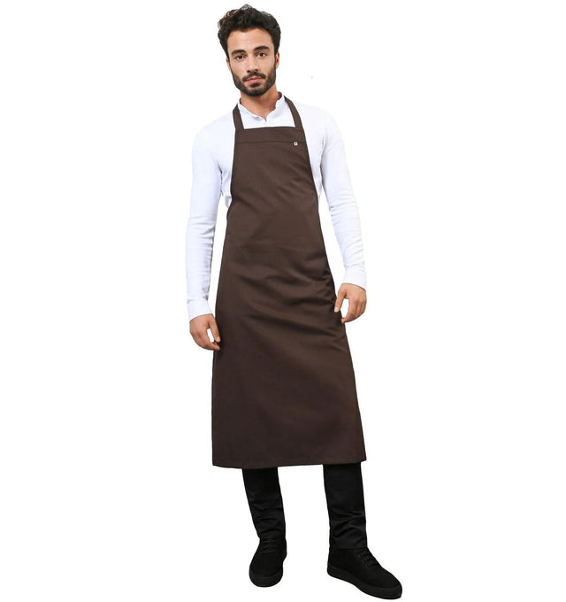 Le Nouveau Denver Bib Apron Pure Choco -full