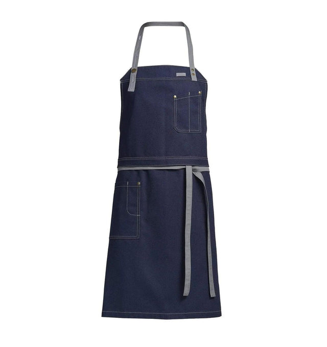 Kentaur 30360 Raw Bib Apron- Sailer Blue