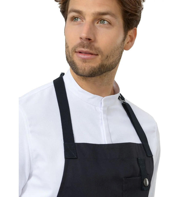 Le Nouveau Seattle'21 77x83 Bib Apron Black