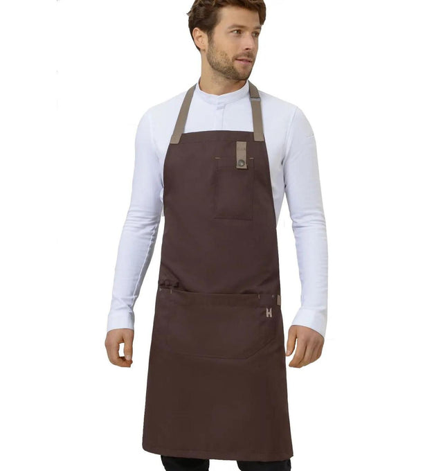 Le Nouveau Seattle'21 77x83 Bib Apron Pure Choco-main