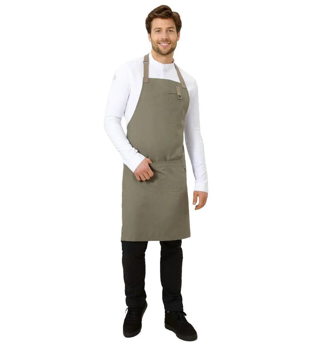 Le Nouveau Seattle'21 77x83 Bib Apron Olivette