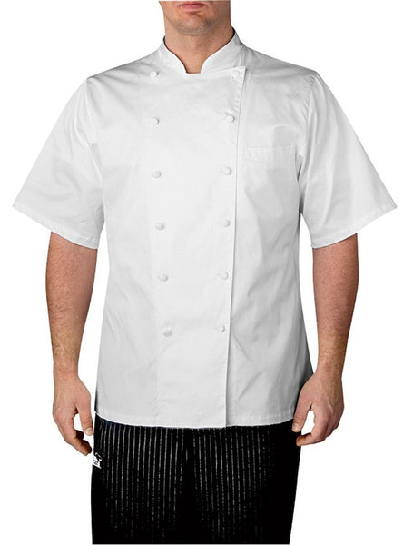 Auguste Chef Jacket Design, White - S | Boldric