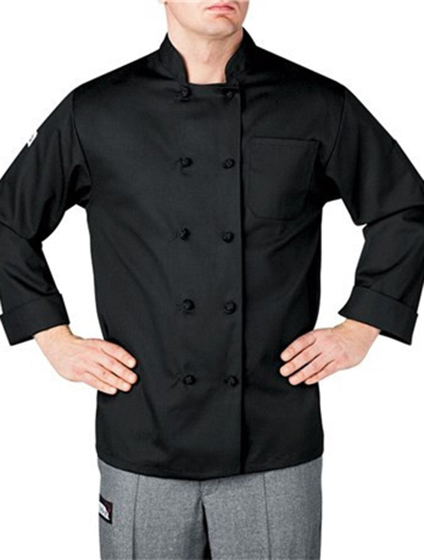 Chefwear Three Star Cloth Knot Button Chef Jacket (4400)