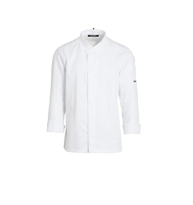 GOURMET CHEF JACKET White - Front