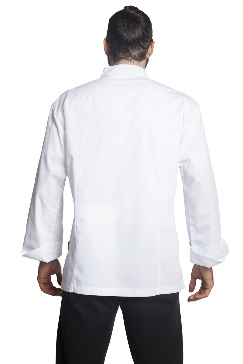 Bragard Julius Long-Sleeve Chef Jacket Back