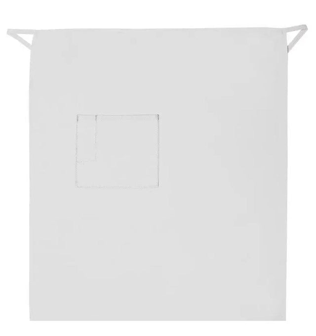 Full Bistro with 1 Pocket and Pencil Divide 32"L x 28" White Open