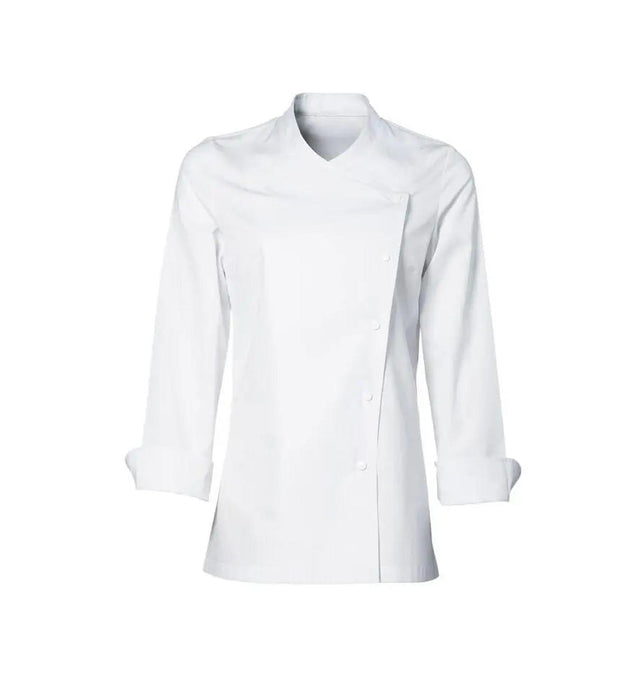 Julia Women Chef Jacket- No Model - White