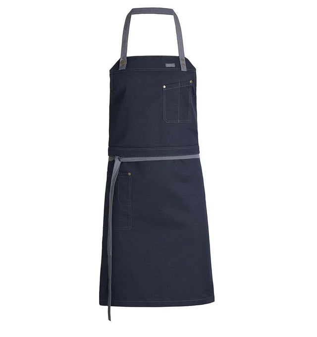 Kentaur 30360 Dark Navy Raw Bib Apron main