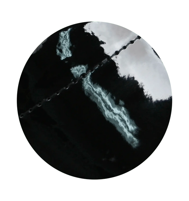 Sanita Sabel Women's Black Blue Chef Clog - zoom view