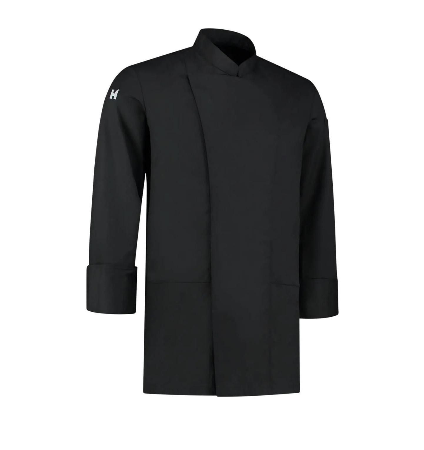 Le Nouvean Chef Dave Chef Jackets -Black-sideview