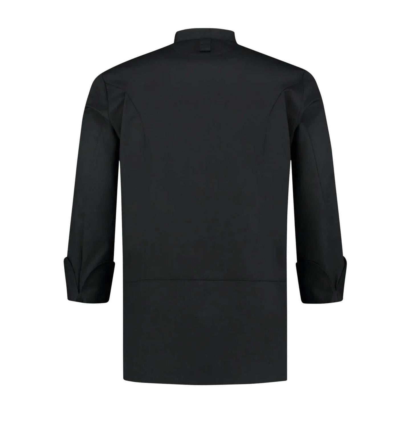 Le Nouvean Chef Dave Chef Jackets -Black-backview