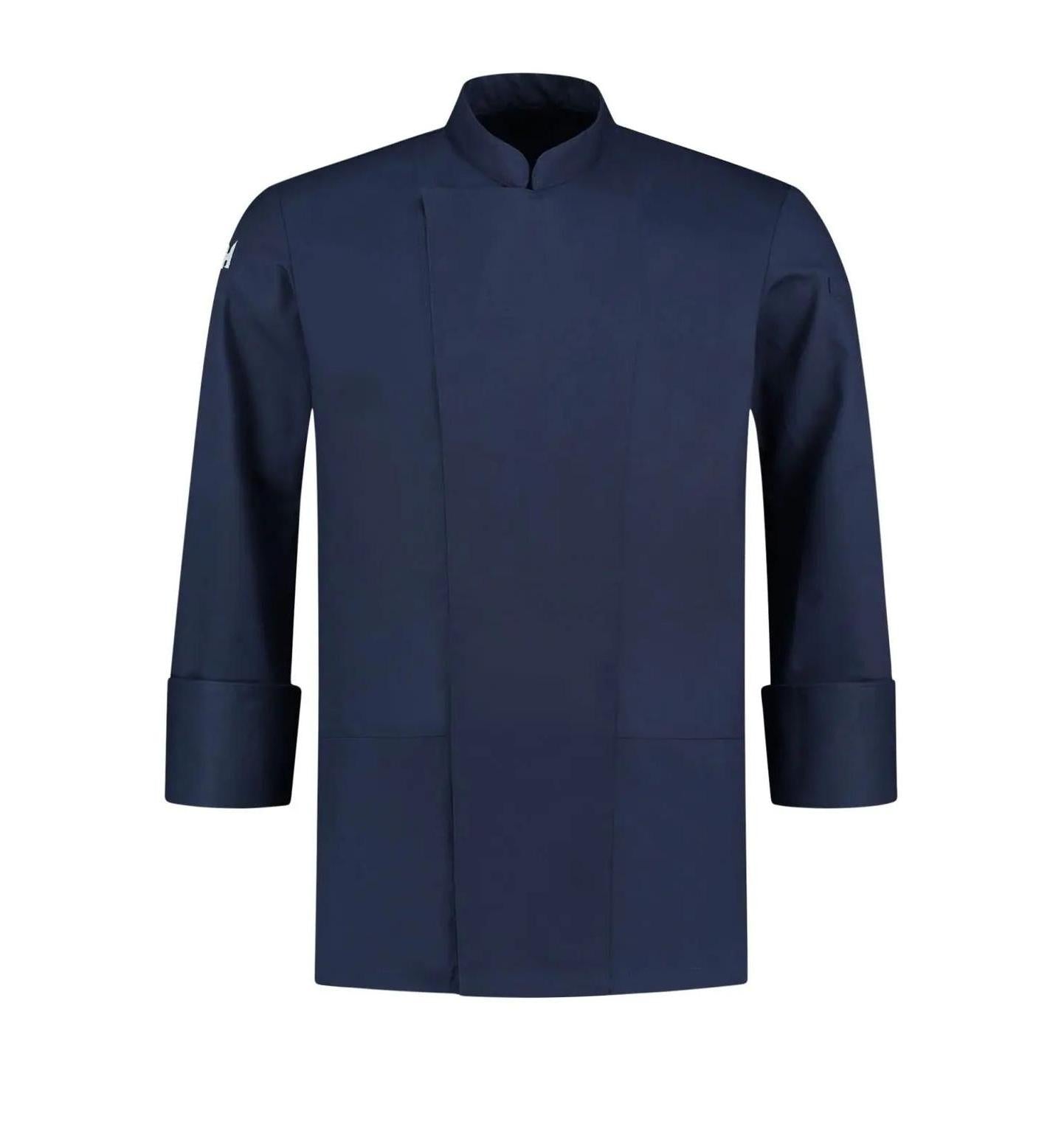Le Nouvean Chef Dave Chef Jackets -Blue-Frontview