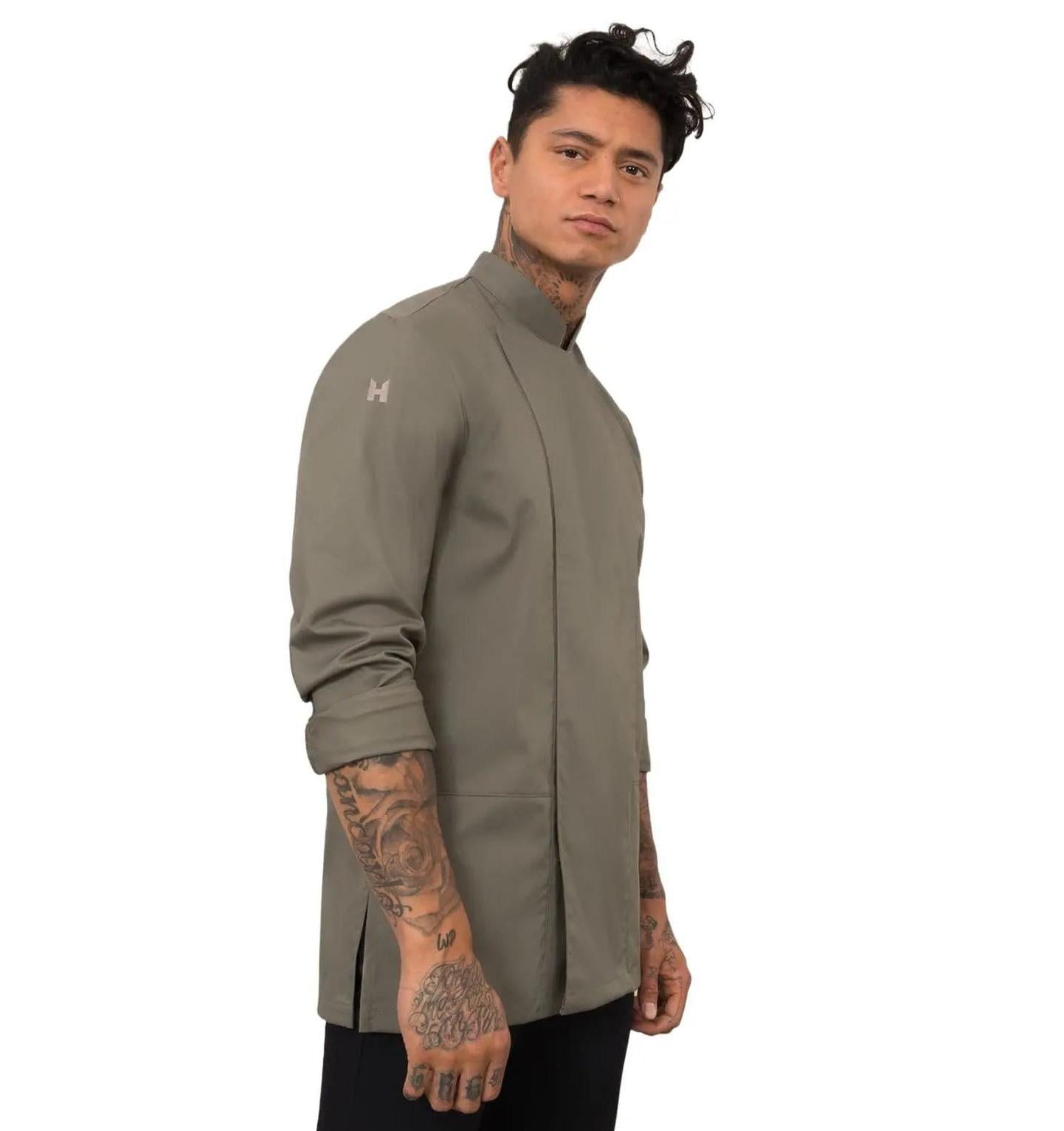 Le Nouvean Chef Dave Chef Jackets Olivette-Frontview