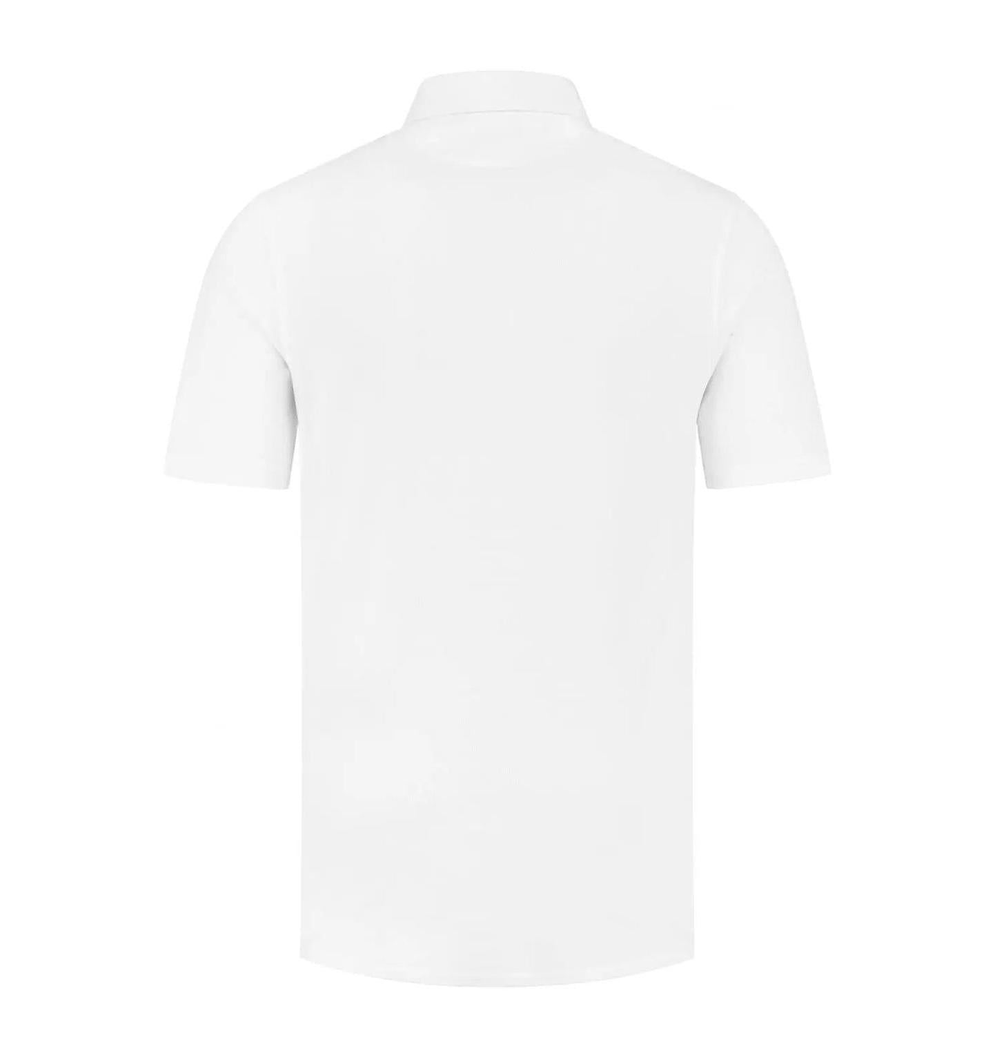 Le Nouvean Chef Gilles Men's Coat-White-backview
