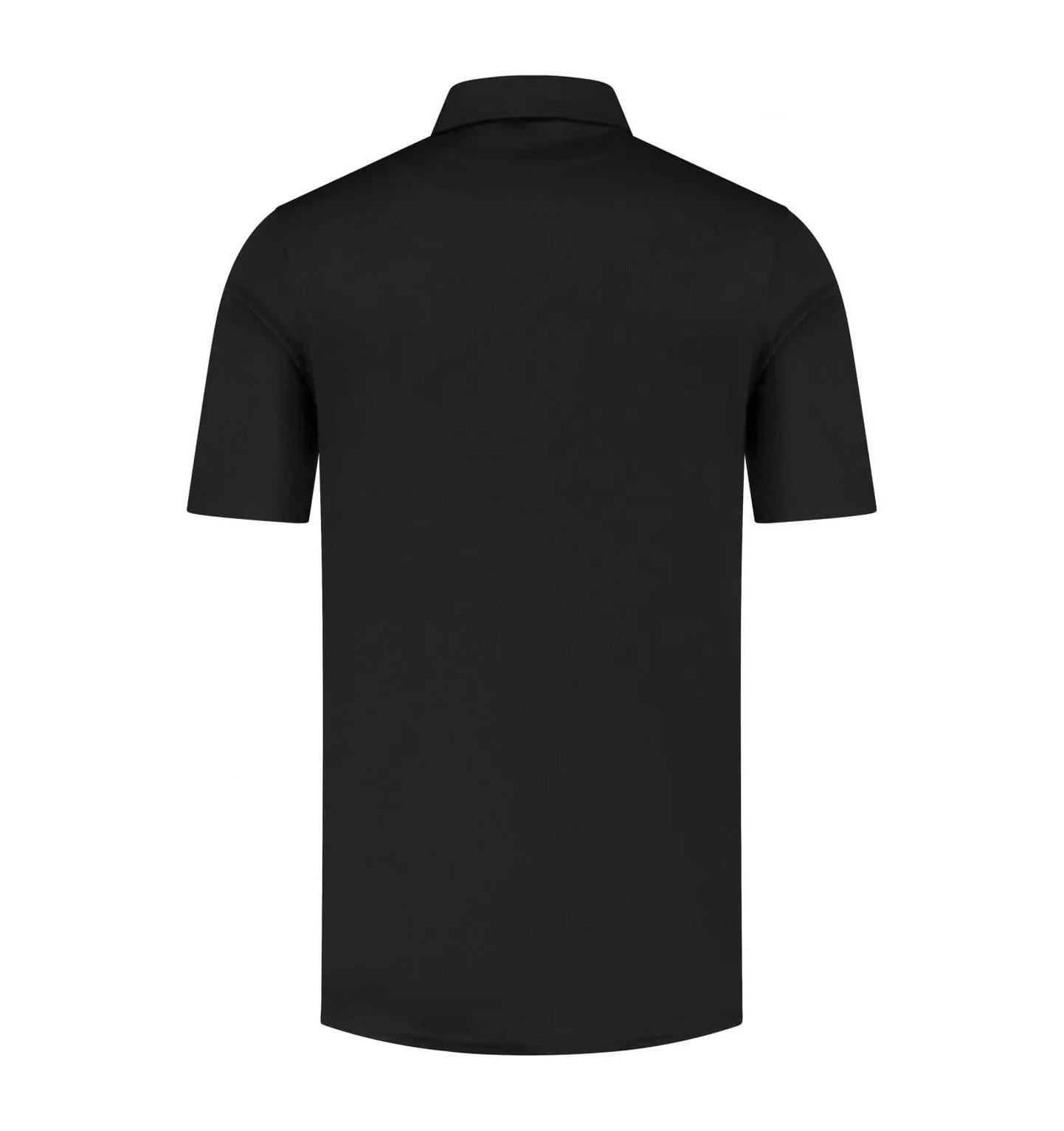 Le Nouvean Chef Gilles Men's Coat-Black-backview