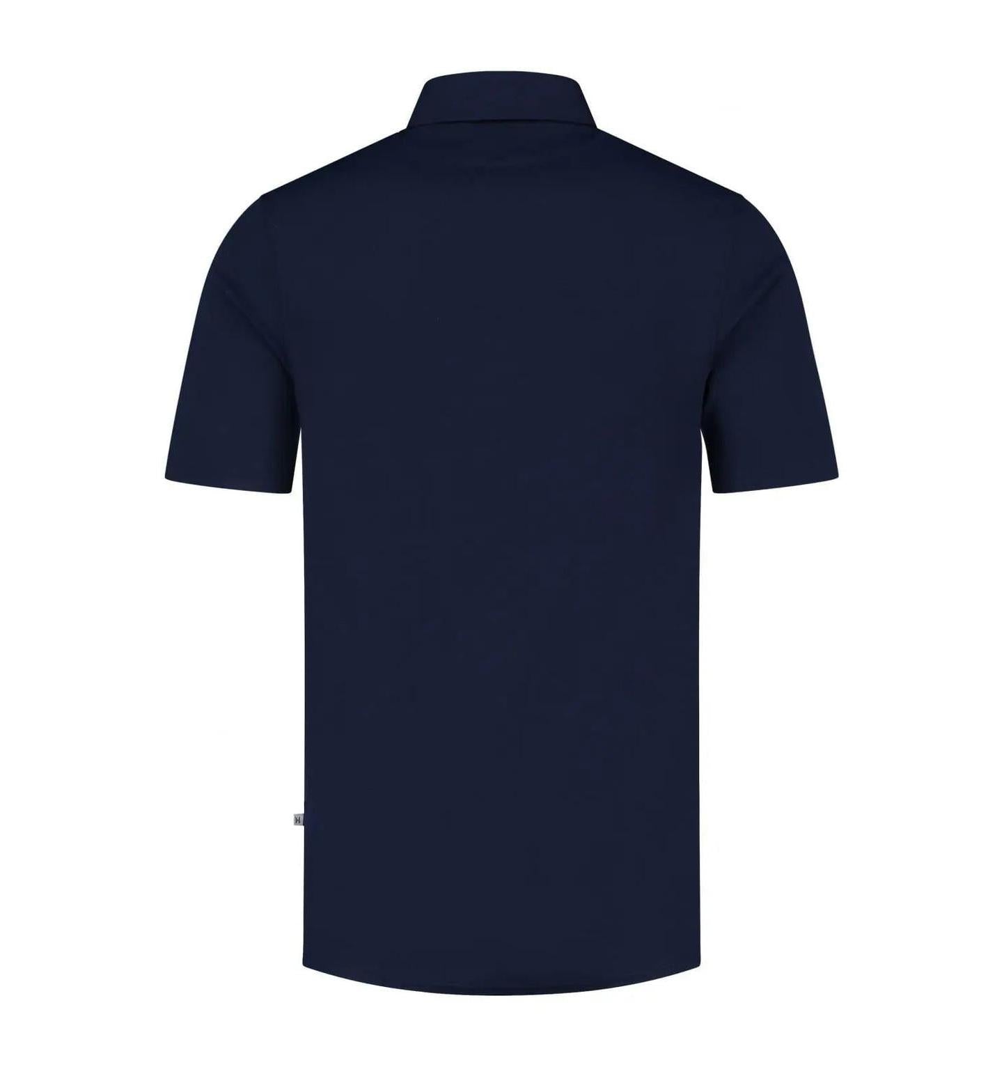 Le Nouvean Chef Gilles Men's Coat-Blue-backview