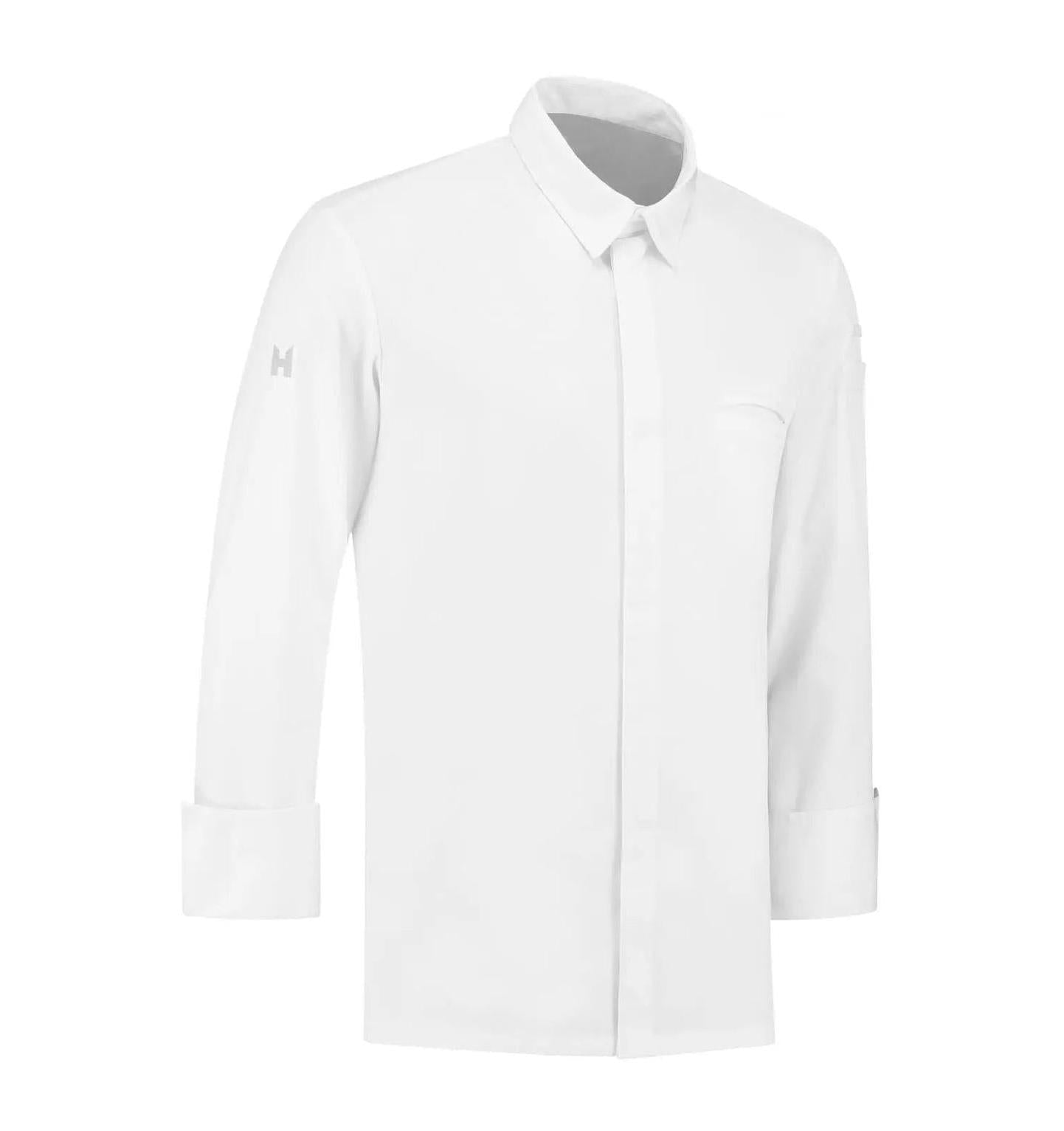 Le Nouveau Angelo Chef Jacket White-frontview
