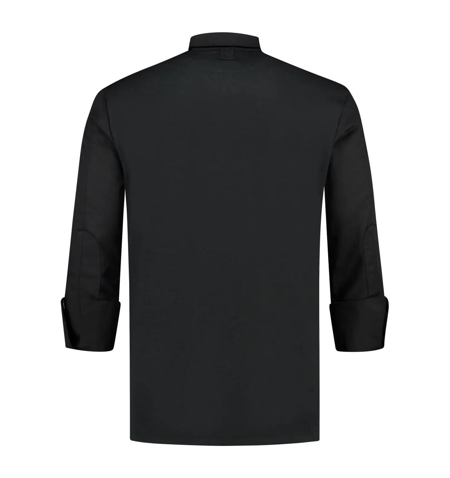 Le Nouveau Angelo Chef Jacket Black-backview