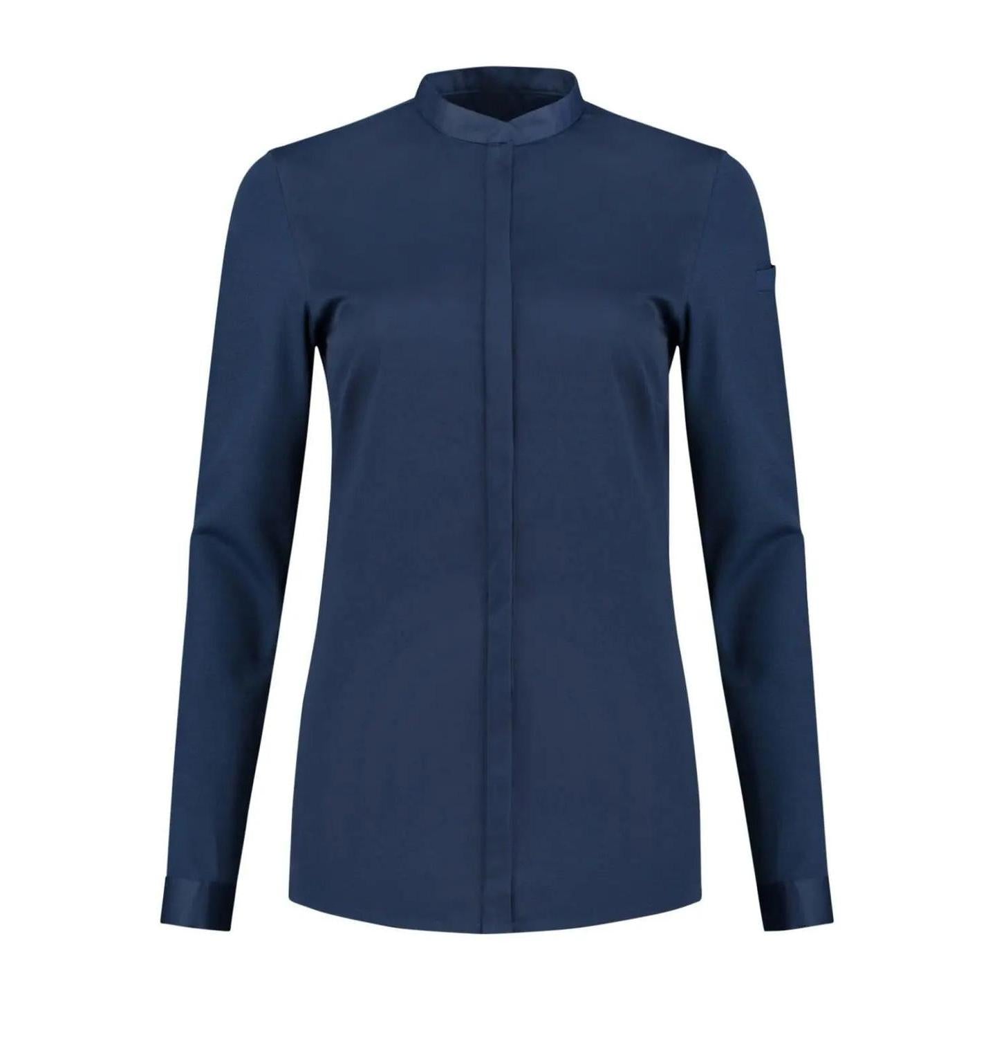 Le Nouvean Chef Jolie Chef Jackets PatriotBlue -frontview