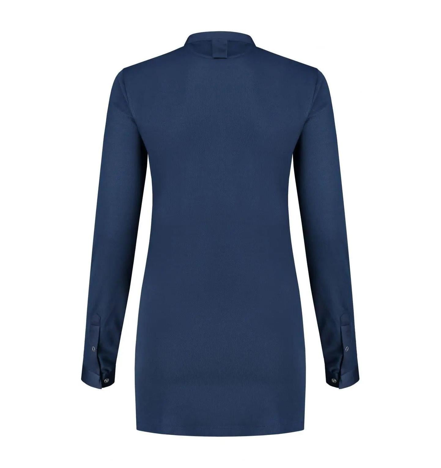 Le Nouvean Chef Jolie Chef Jackets PatriotBlue -backview