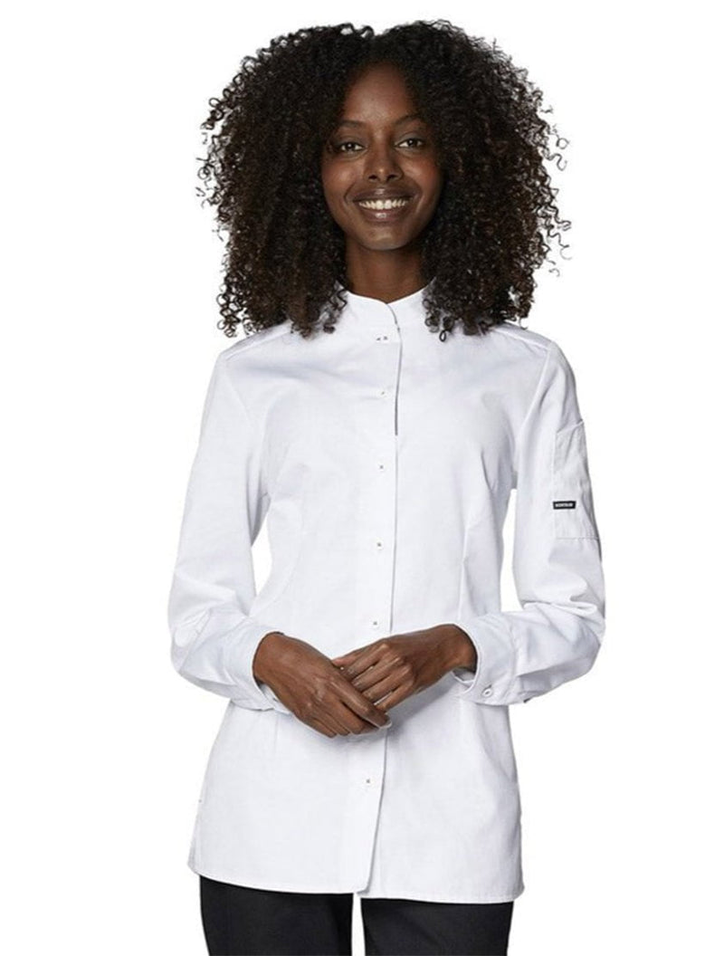 Ladies Chef/Service Shirt L/S White - Full