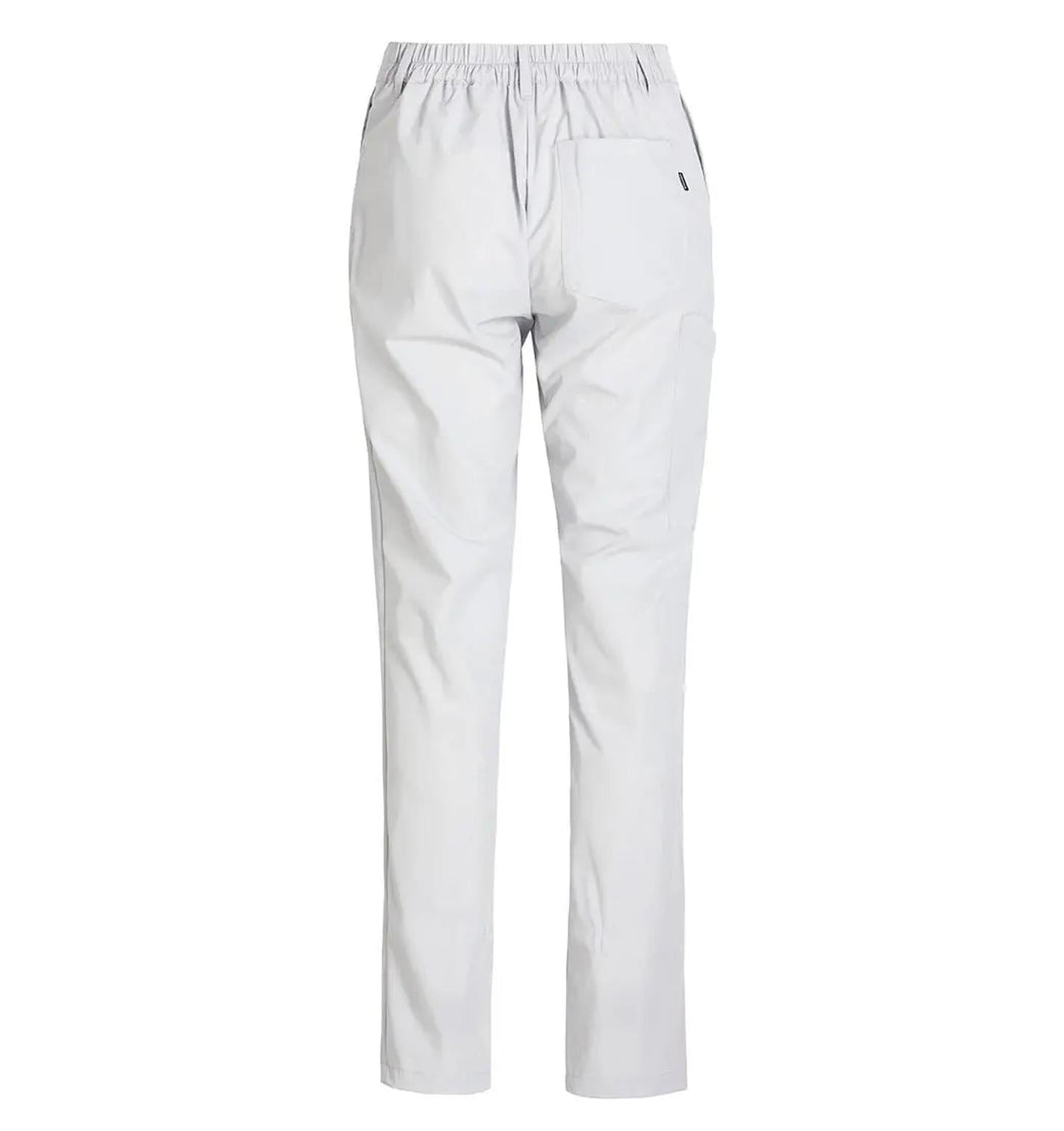 Active Unisex Flex Pants White-Backview
