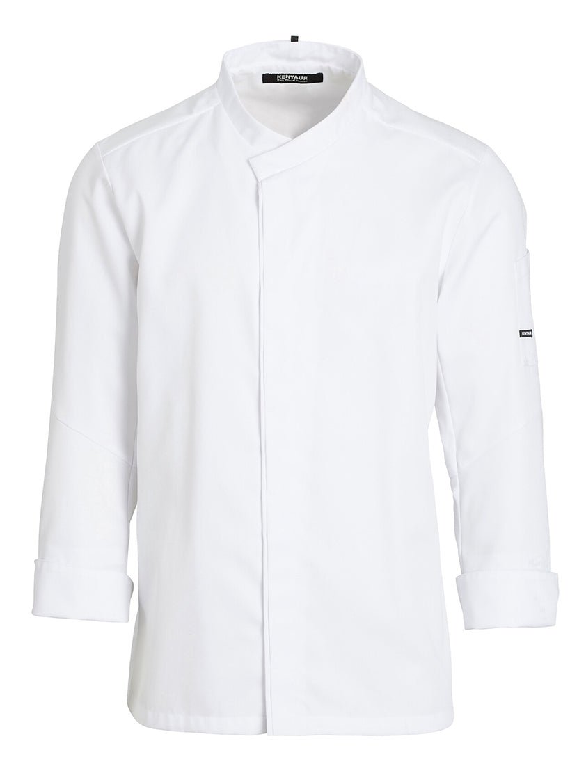 Kentaur 23522  Tencel Chef/Service Shirt-White