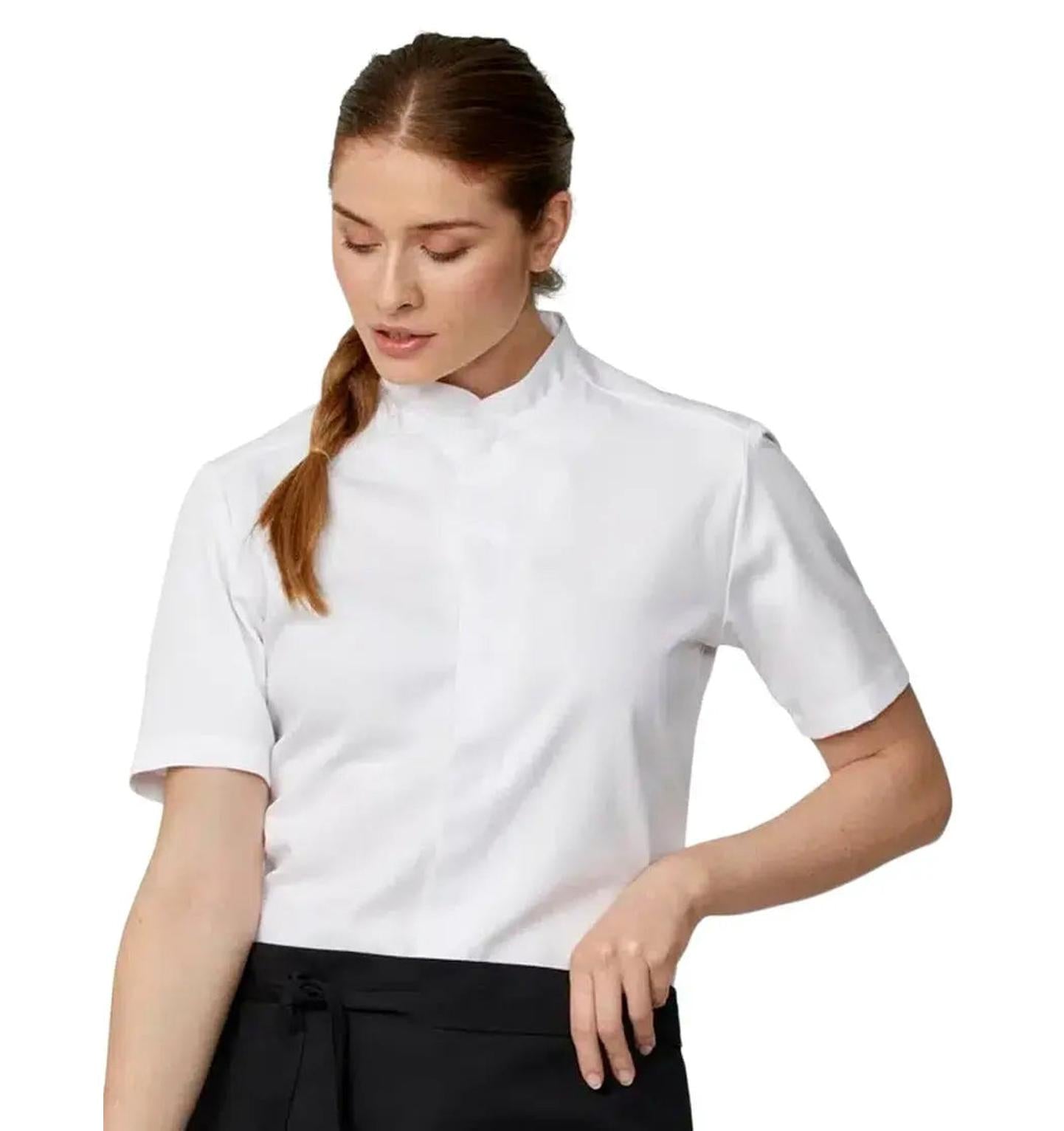 Kentaur 25242 Tencel Chef/Service White Shirt Kentaur
