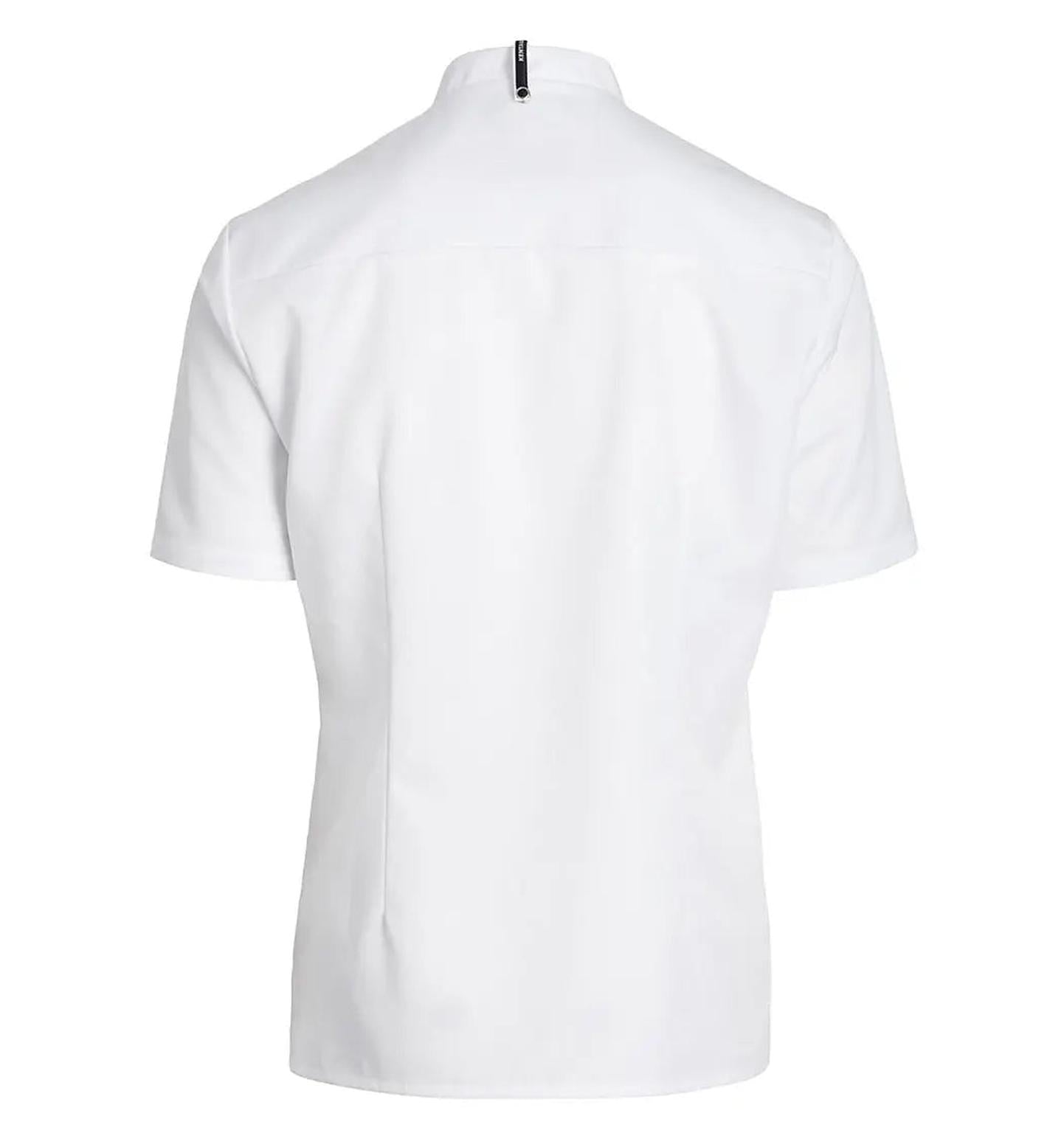 Kentaur 25242 Tencel Chef/Service White Shirt Back