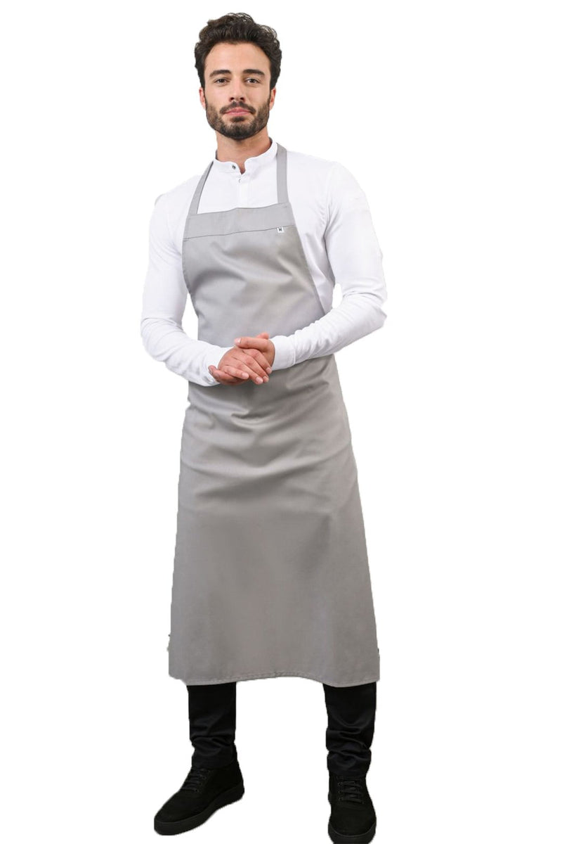 Le Nouvean Chef Phoenix Bib Aprons Slate Grey-Frontview