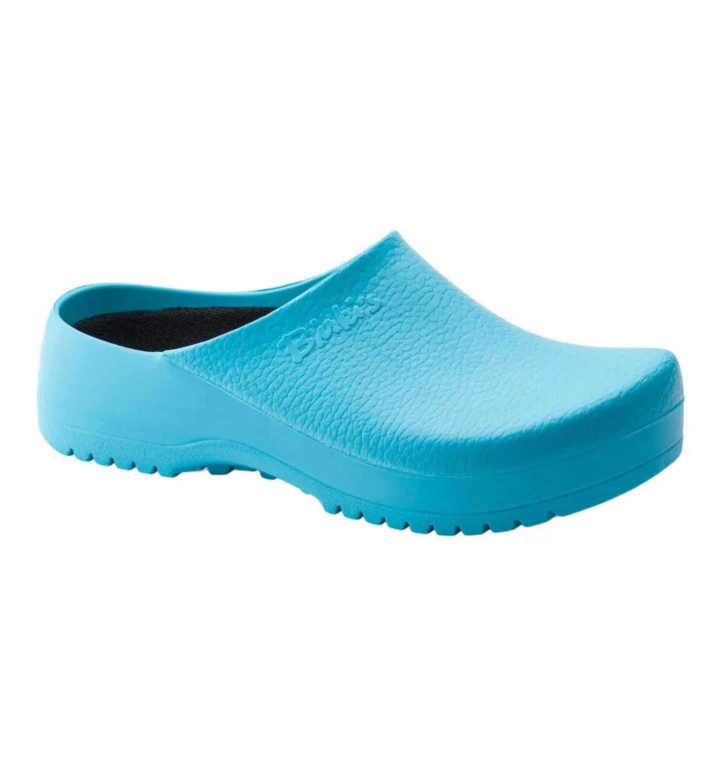 Birkenstock Super Birki Ciel Blue Chef Clog - Side