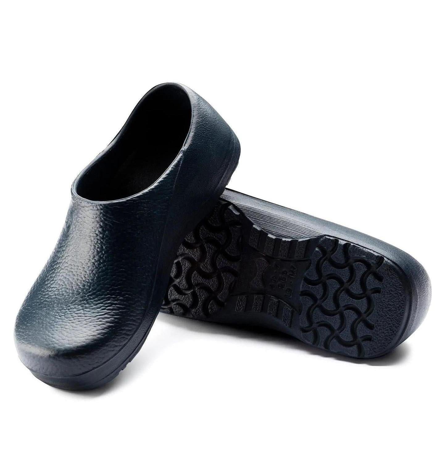 Birkenstock Profi Birki Blue Chef Clogs  - Top & Bottom