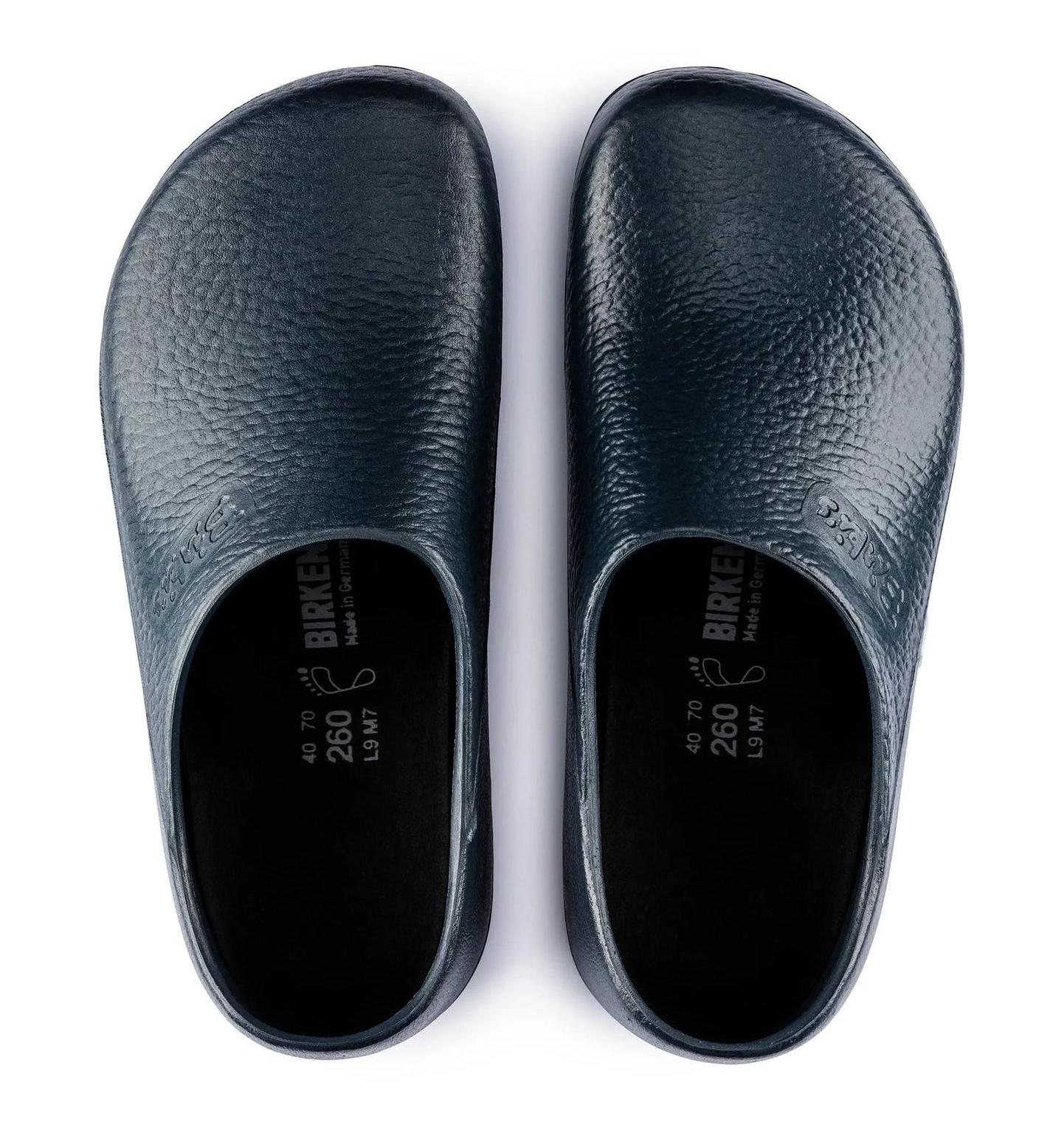 Birkenstock Profi Birki Blue Chef Clogs- Top & Bottom