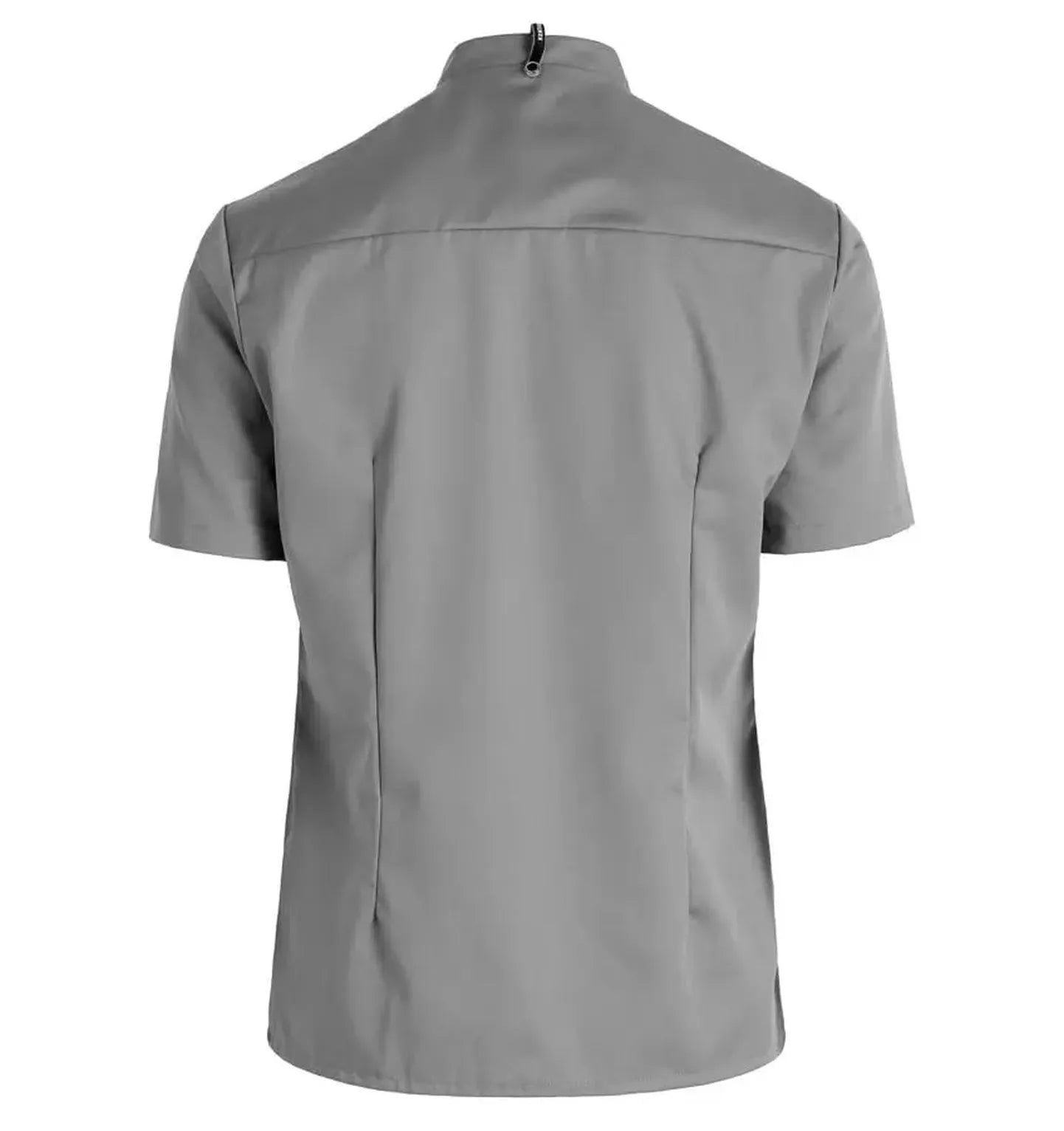 Kentaur 25242 Tencel Chef/Service Graphite Grey Shirt  Back