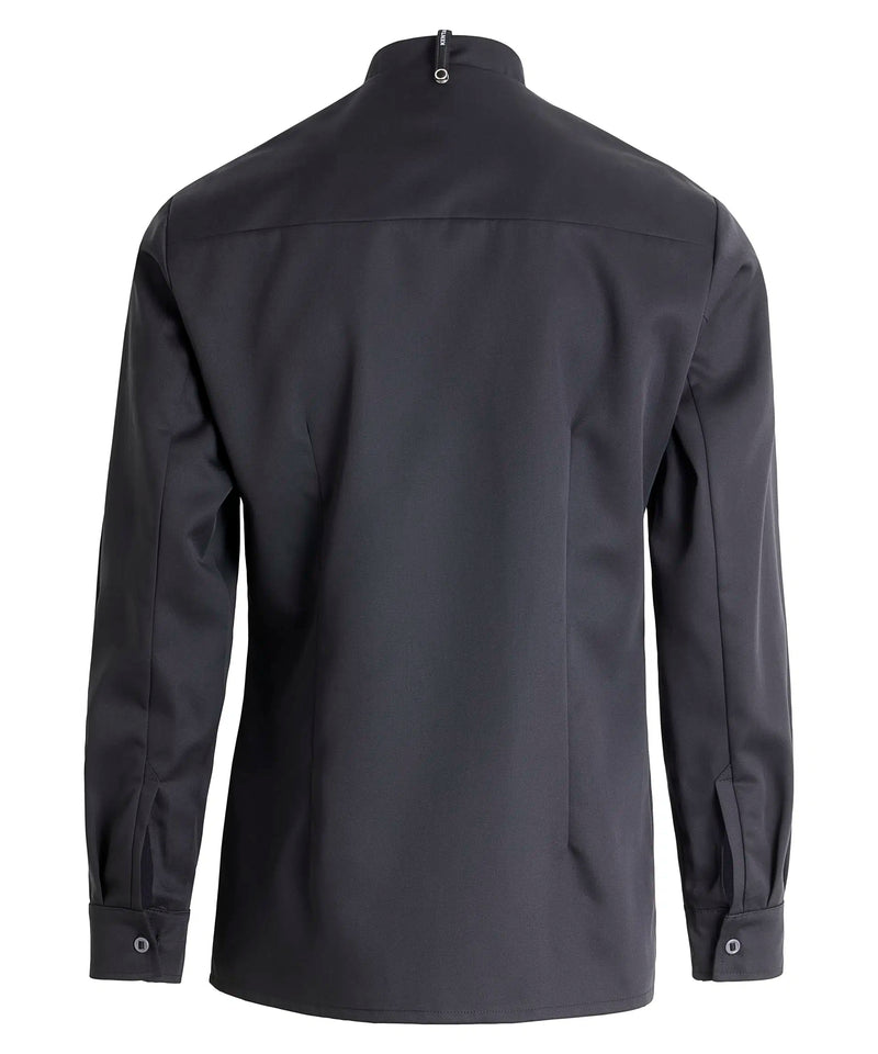 Kentaur 25281 Chef Black Shirt Refibra™ Tencel Back Back