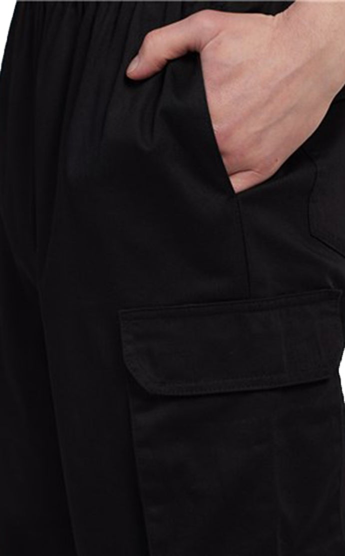 Chefwear Cargo Chef Pants 3200 Black-sideview