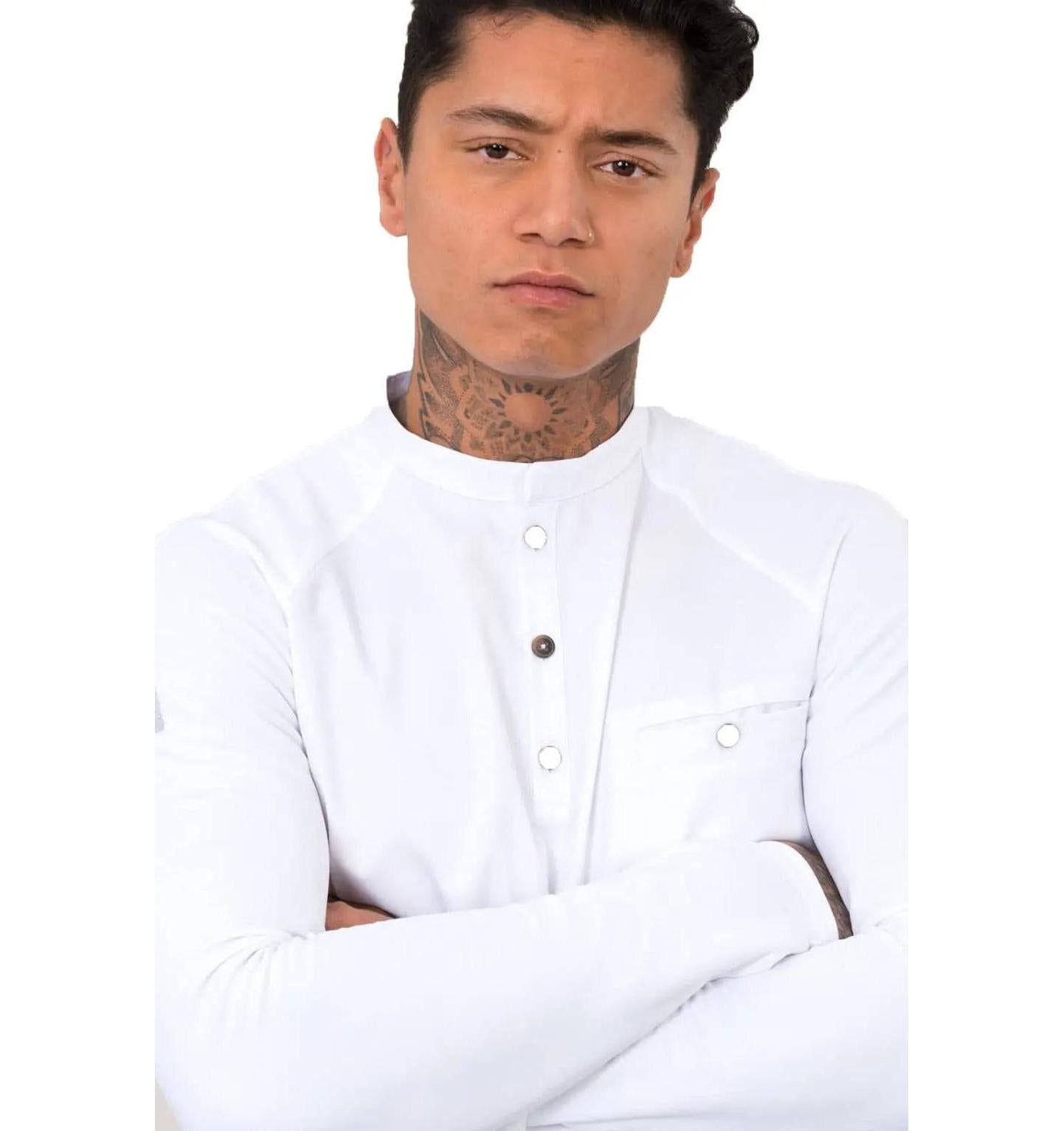 Le Nouveau Chef Elias Chef Jackets-White