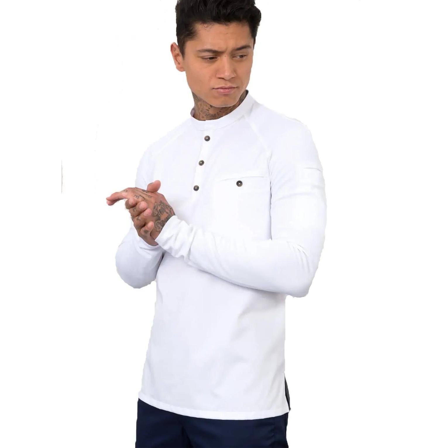 Le Nouveau Chef Elias Chef Jackets-White
