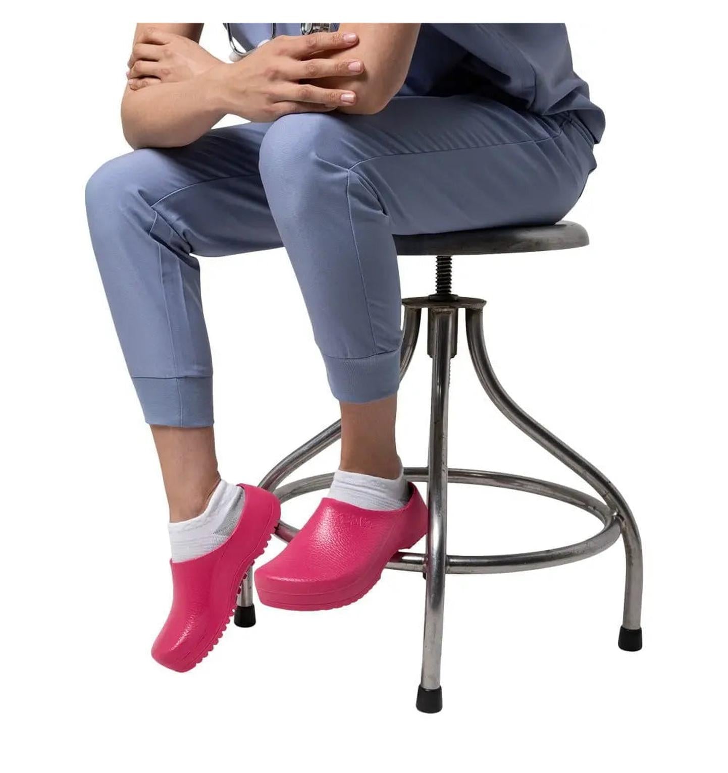 Birkenstock Super Birki Red Chef Clog - Life Style