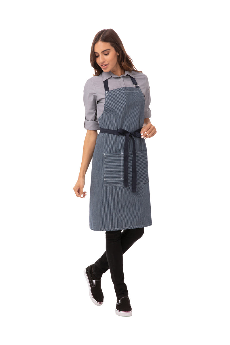 Chef Works Portland Denim Bib Apron