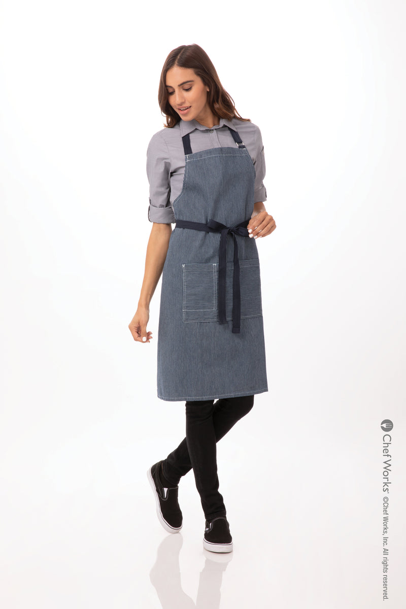 Chef Works Portland Denim Bib Apron