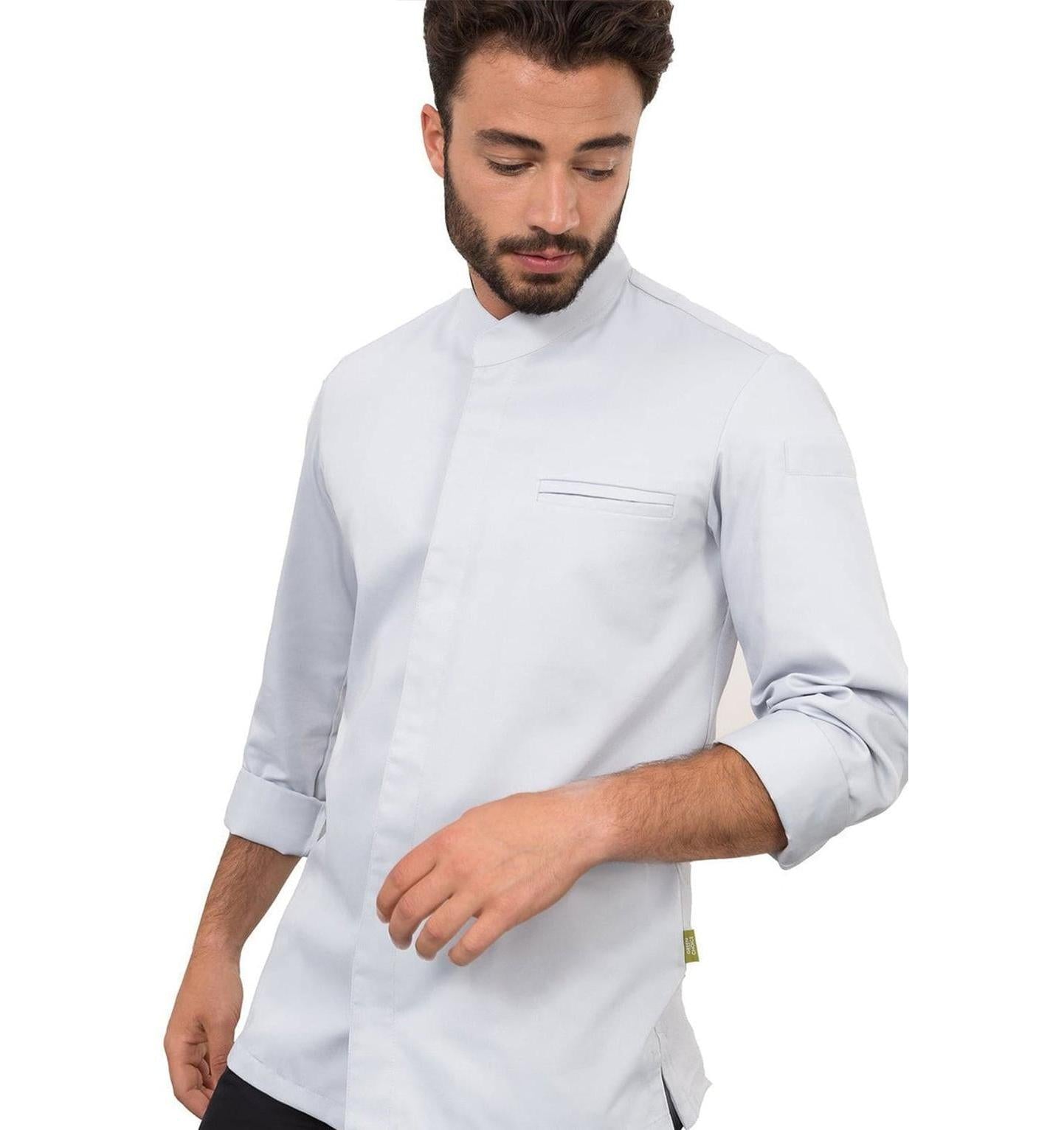 Le Nouveau Alain Chef Jacket pearl Grey-main