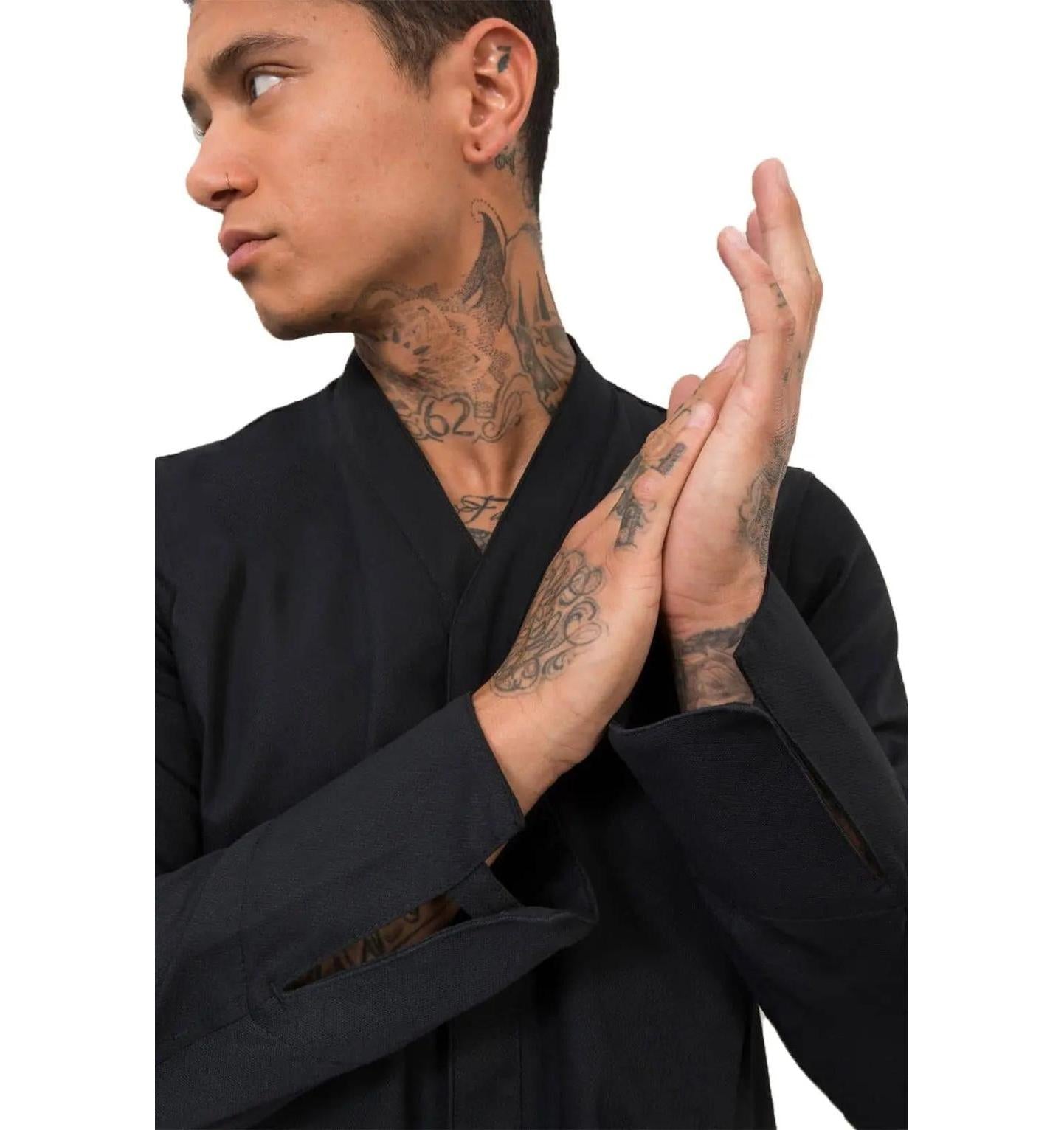 Le Nouveau Chef Andreas Chef Jackets-Black