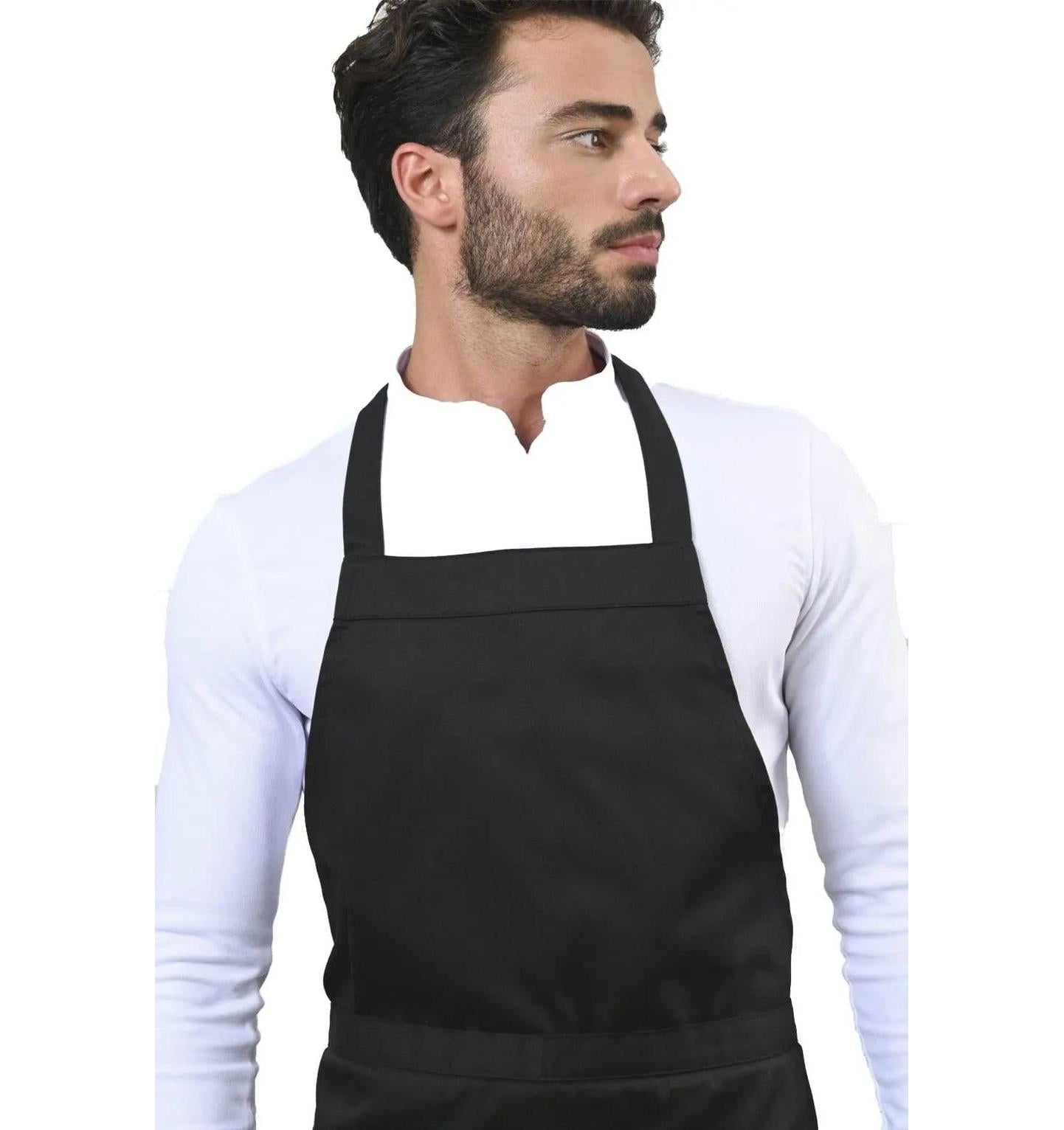 Le Nouveau Chef Atlanta Chef Aprons-Black