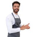 Le Nouveau Chef Atlanta Chef Aprons-Nimbus Grey