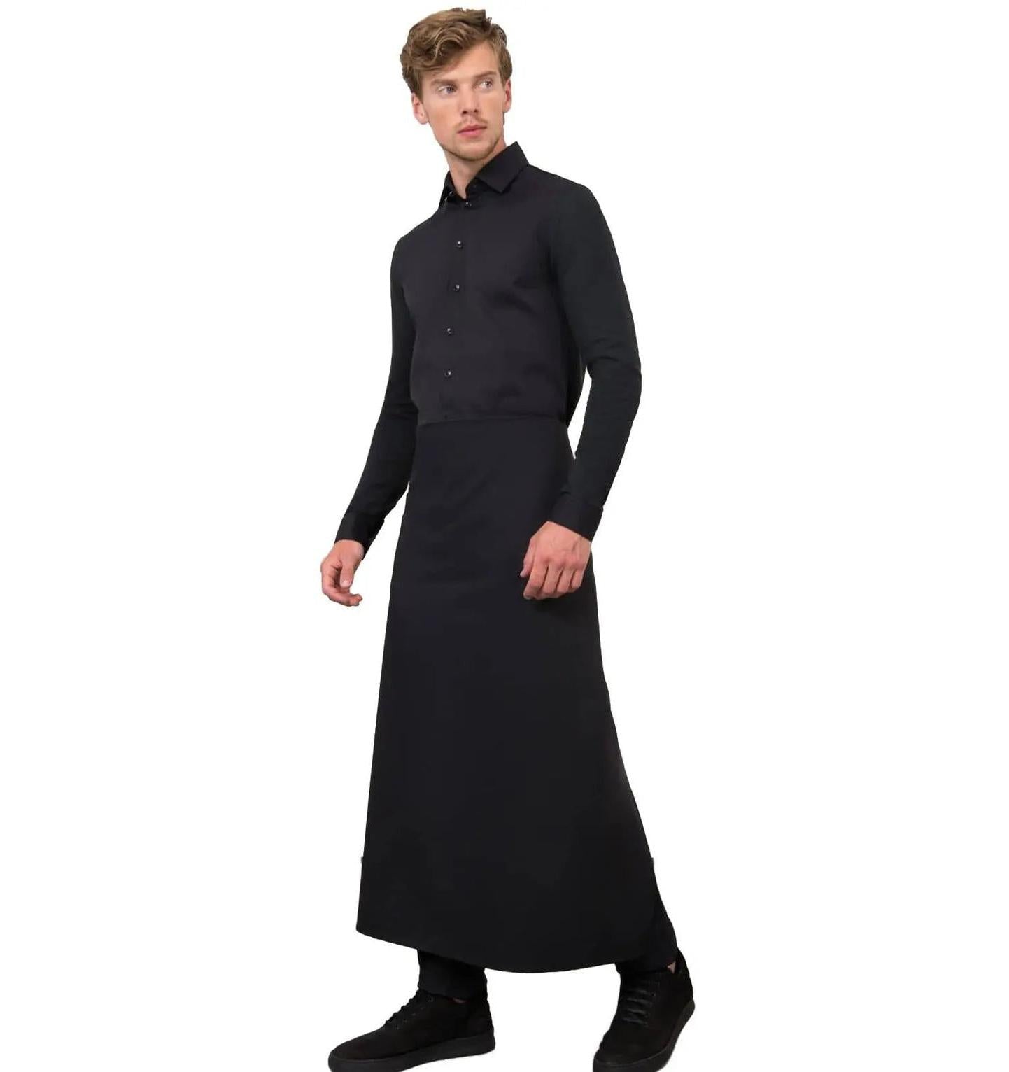 Le Nouveau Chef Austin Chef Aprons-Black