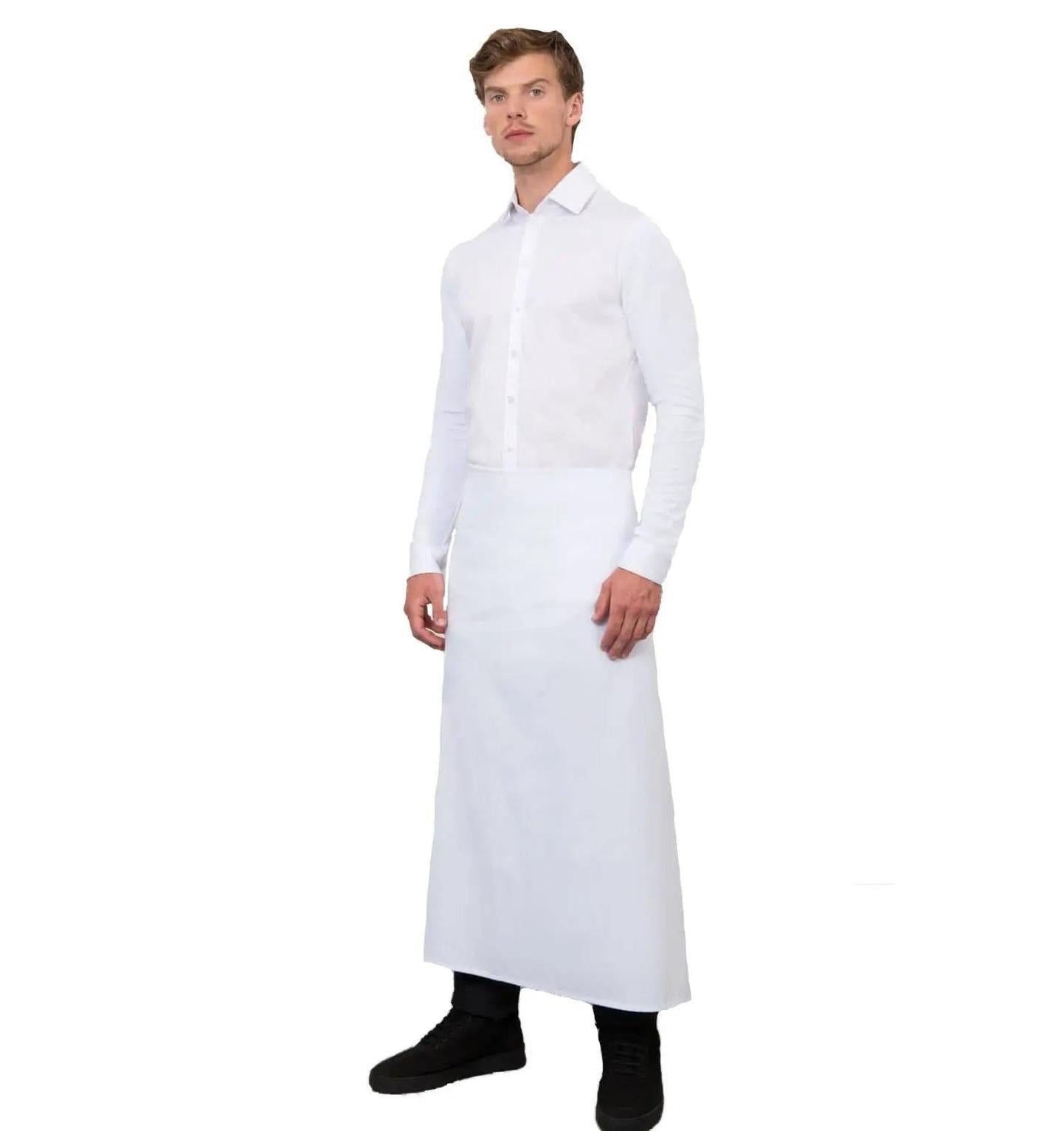 Le Nouveau Chef Austin Chef Aprons-White