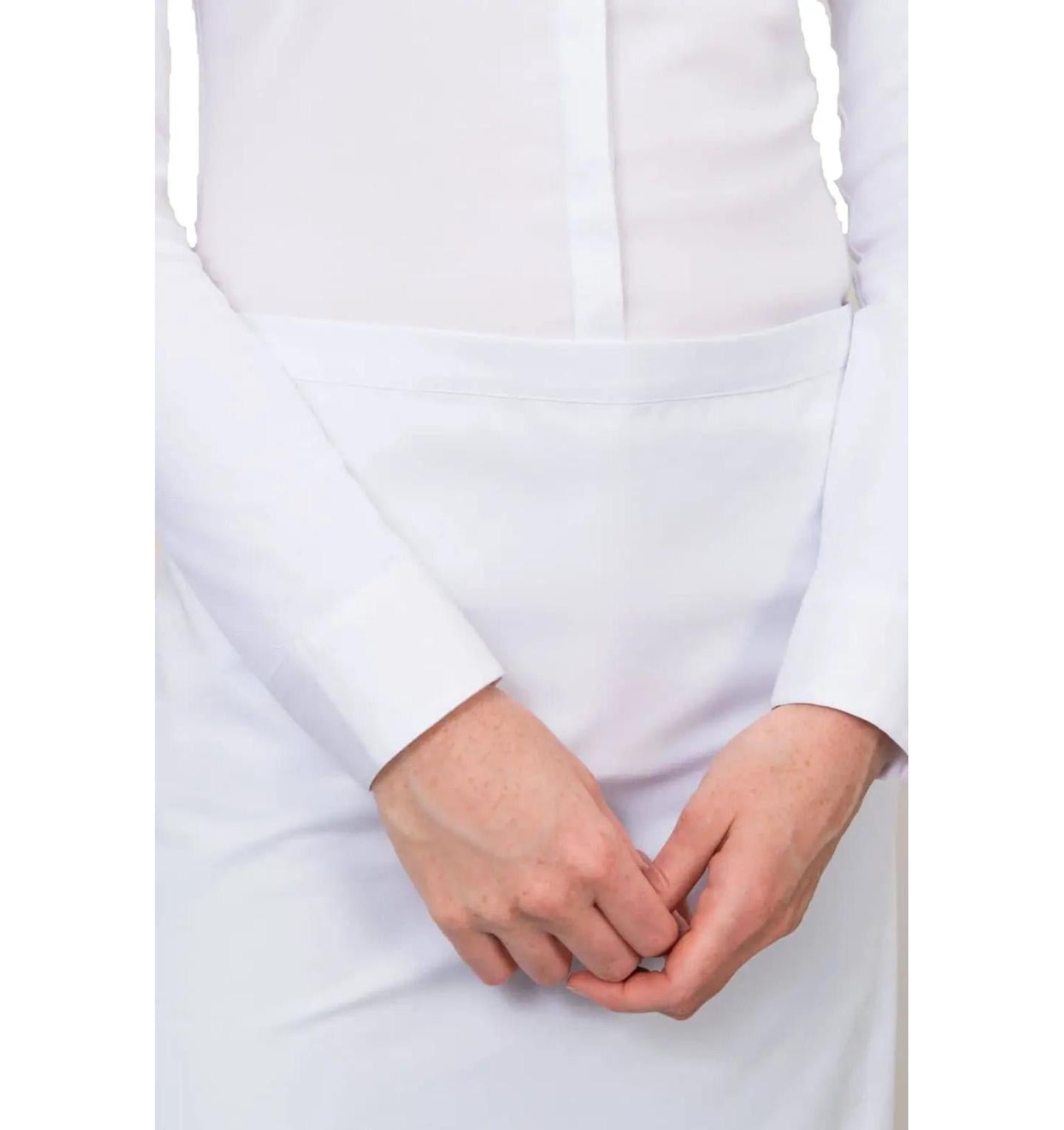 Le Nouveau Chef Austin Chef Aprons-White