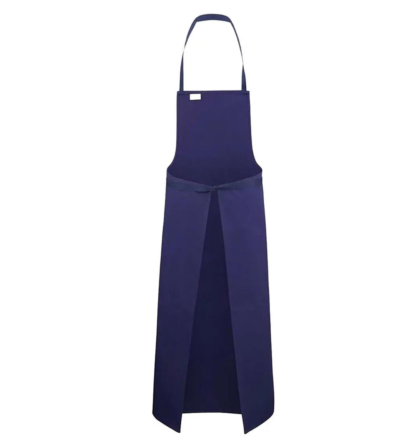 Bragard Travel Bib Apron Blue